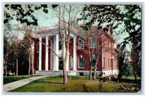 Reno Nevada NV Postcard Elks Home Exterior View Building c1910 Vintage Unposted