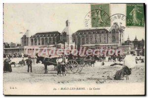 Old Postcard Malo les Bains Casino