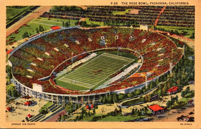 California Pasadena The Rose Bowl Football Stadium Curteich