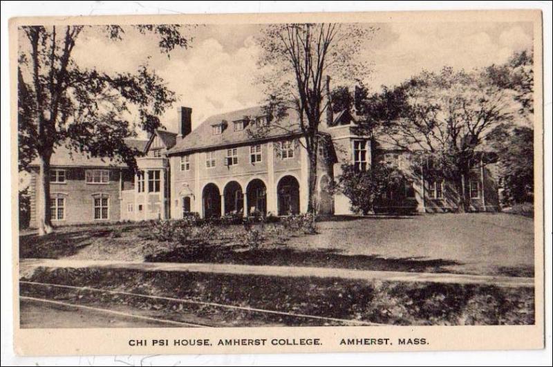 MA - Amherst. Chi Psi House, Amherst College