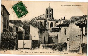 CPA L'Auvergne Pittoresque - Env. de RIOM - Un coin de Marsat (244945)