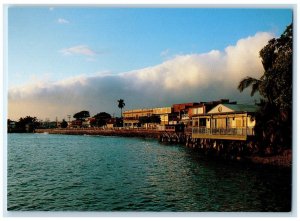 1995 Front Street Lahaina Hawaii HI Maui Vintage Unposted Postcard