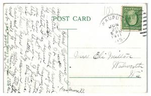 1911 College Avenue, Fox Lake, WI Postcard *5J14 