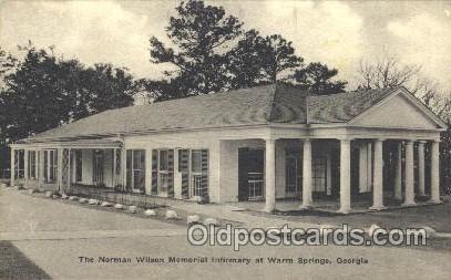 Norman Wilson Memorial Infirmary, Warm Springs, GA Medical Hospital, Sanitari...