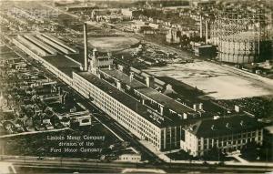 MI, Detroit, Michigan, Lincoln Motor Company, Division of Ford, Garraway, RPPC