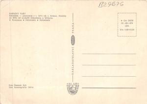 B29676 Karlovy Vary Kolonada postvena   czech republic