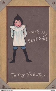 VALENTINE'S DAY, 1900-1910's; You Is My Best Girl, To My Valentine