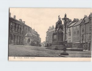 Postcard Market Place Durham England