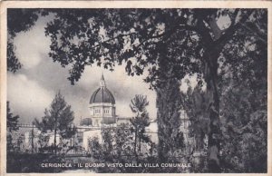 Italy Cerignola Il Duomo Visto Dalla Villa Comunale