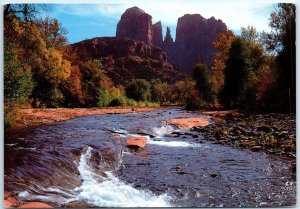 Postcard - Court House Rock - Oak Creek Canyon, Arizona