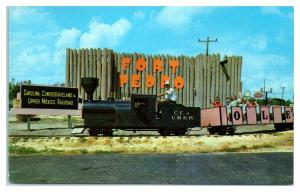 Carolina Confederateland & Upper Mexico Railroad, Fort Pedro Postcard *5F19