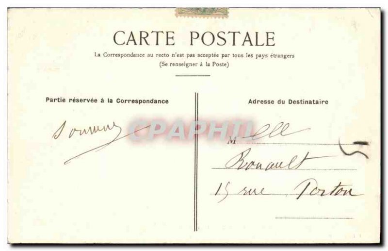 Old Postcard Paris Gobelins Manufactory Great Gallery