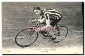 Old Postcard Velo Cycle Cycling Our sprinters Knight