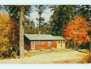 1950's LOG CABIN MOTEL Cloudcroft New Mexico NM s8842