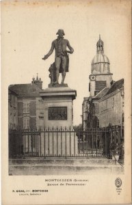 CPA MONTDIDIER Statue de Parmentier (121322)