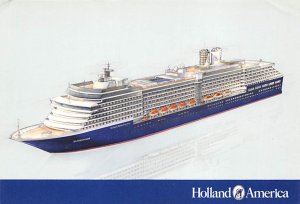 MS Zuiderdam Holland-American Line Ship 