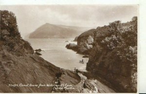 Devon Postcard - Coast Scene from Watermouth Cave - Combe Martin - RP - TZ7299