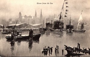 Ships Home From The Sea Albertype