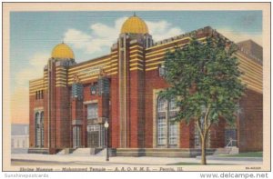 Illinois Peoria Shrine Mosque Mohammed Temple Curteich