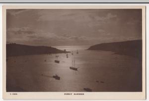 Cornwall; Fowey Harbour RP PPC By WH Smith, Unposted, c 1930's 