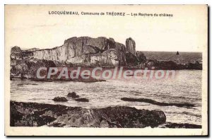 Tredrez Locquemeau Old Postcard From The City Of Castle Rocks