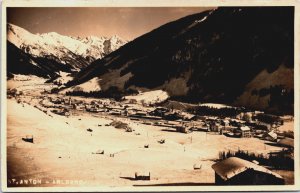 Switzerland Sankt Anton Arlberg RPPC B252
