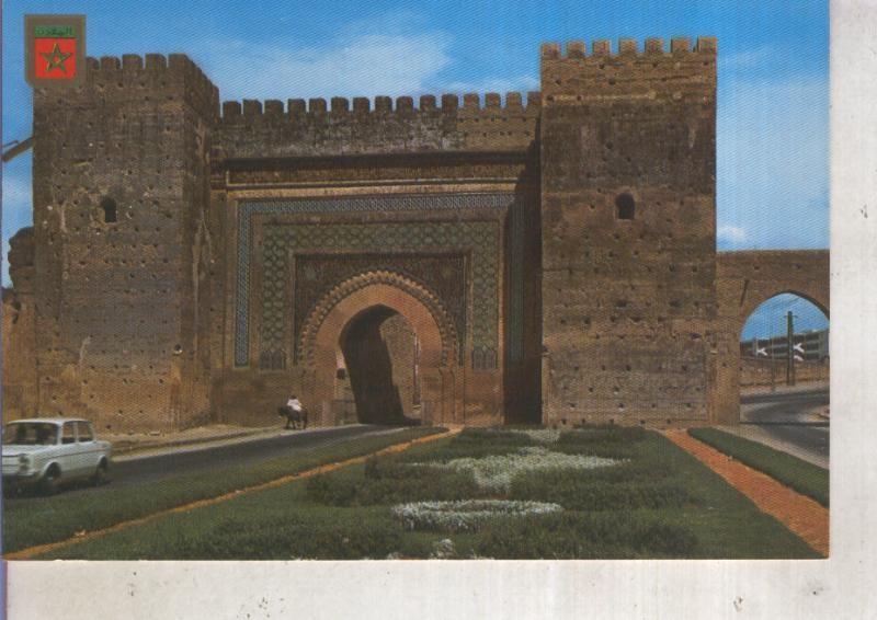 Postal 012722: Vista de Bab lakhmis en Meknes, Marruecos