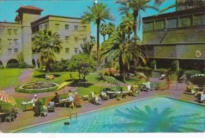 Arizona Phoenix Hotel Westward Ho Patio 1961
