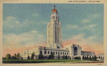 New State Capitol - Lincoln, Nebraska NE  