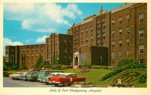 Battle Creek Michigan Leila Montgomery Hospital Scherer Teich Postcard 21-106