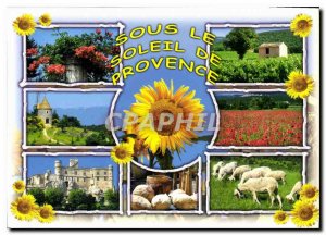Modern Postcard Under the sun of Provence