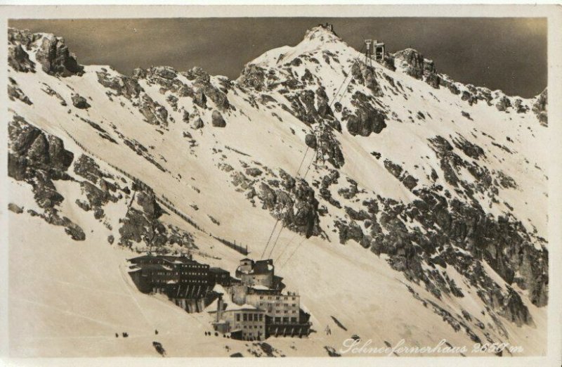 Germany Postcard - Schneefernerhaus 2650m - Ref TZ10433