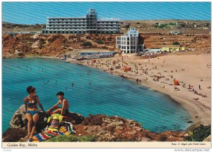 Golden Bay , Malta , 50-70s