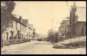 kent, HERNE, Wesleyan Chapel, Street Scene (1924)