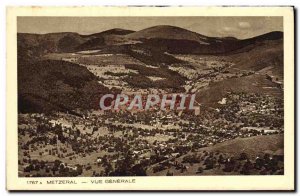 Old Postcard Metzeral Vue Generale