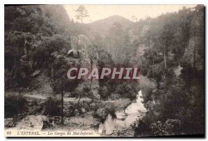 Postcard Old Esterel Gorges Evil Infernet