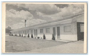 c1940 Motel Hiway South Exterior Building Missoula Montana MT Vintage Postcard