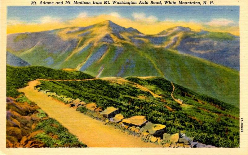 NH - Mt. Washington. Mt. Adams and Mt. Madison