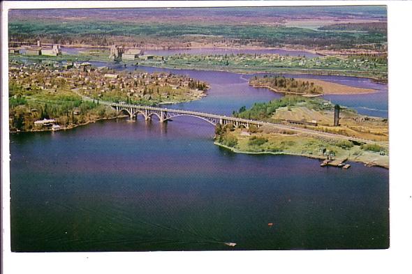 Keewatin Bridge, Kenora and Keewatin Ontario, 