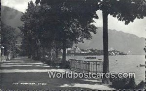 Le Quai Montreux Swizerland 1936 