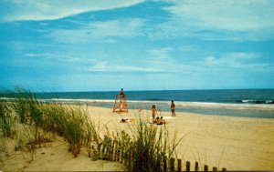 Maryland Ocean City Beach Scene