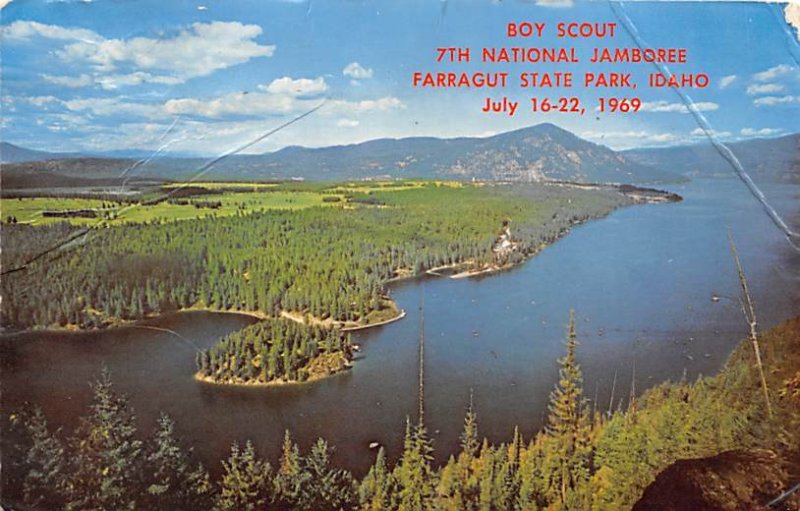 Boy Scout seventh national jamboree Farragut State Park, Idaho, USA Scouting ...