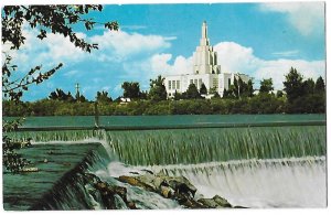 Idaho Falls  Temple Later Day Saints Idaho Falls Idaho Smoke River