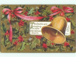 Divided-Back CHRISTMAS SCENE Great Postcard W9331