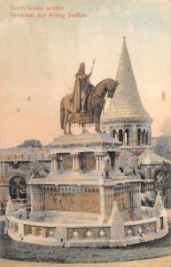 CA111 Budapest Szent istvan statue hungary