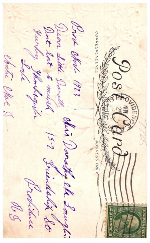 Thanksgiving    Children carrying Pumpkin