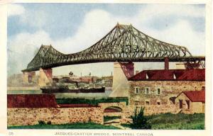 Canada - Quebec, Montreal. Jacques-Cartier Bridge