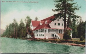 Casino From The Lake Tallac California Vintage Postcard C142