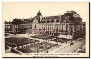 Old Postcard Rennes Palais du Commerce