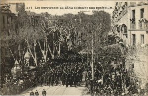 CPA ak survivors of iena attend funeral ships (1206439) 